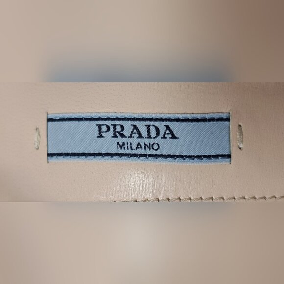 NWOT Prada Women's Black Red Rose Crystals Slingback Sandals Heels 39 EU 9 US - Picture 3 of 15